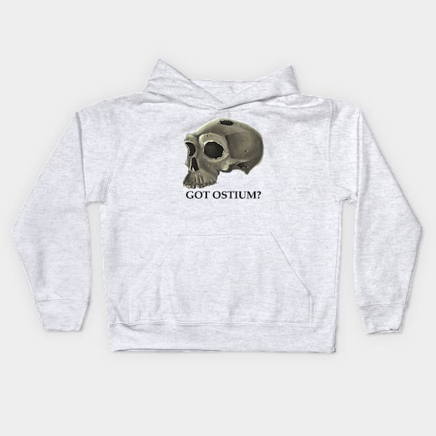 I Cast a Skull on You Kids Hoodie by The Ostium Network Merch Store